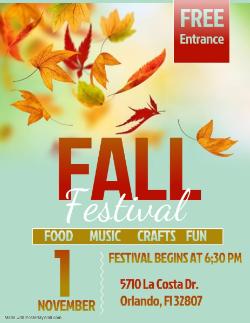 BPA of Orange 2019-2020 Fall Festival Date Change Announcement 